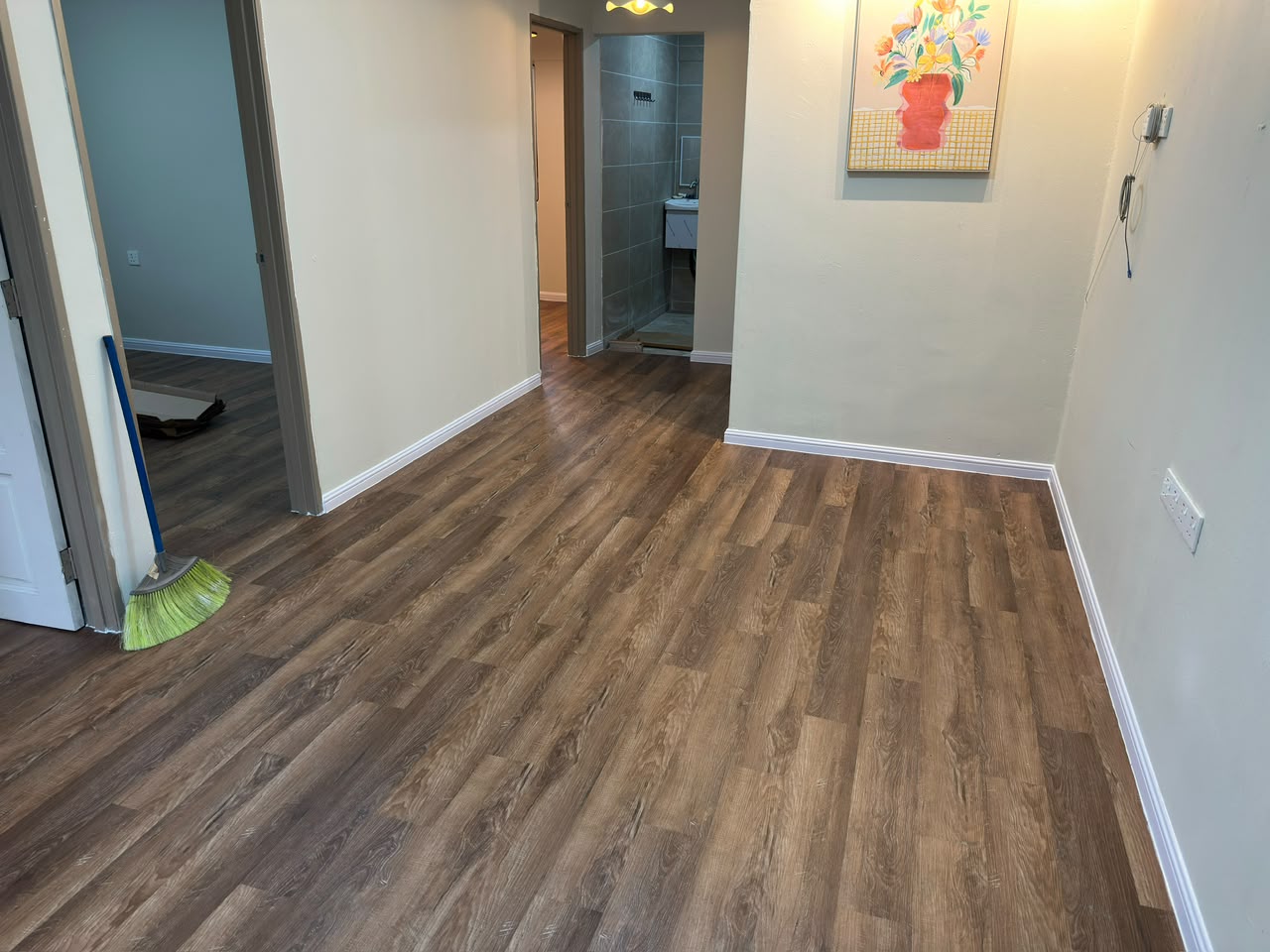 SPC Flooring project completed by FUZZFLOOR in Malaysia